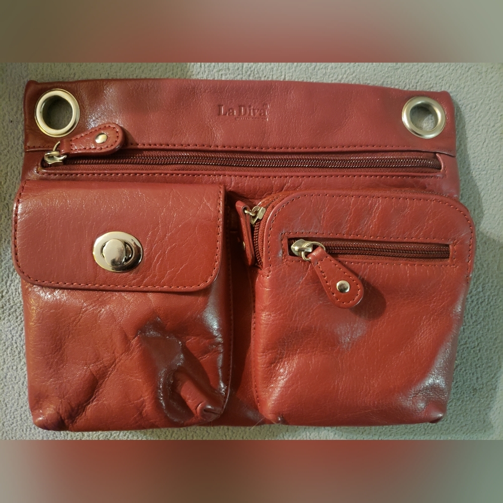 Womens La Diva Italian Handbag